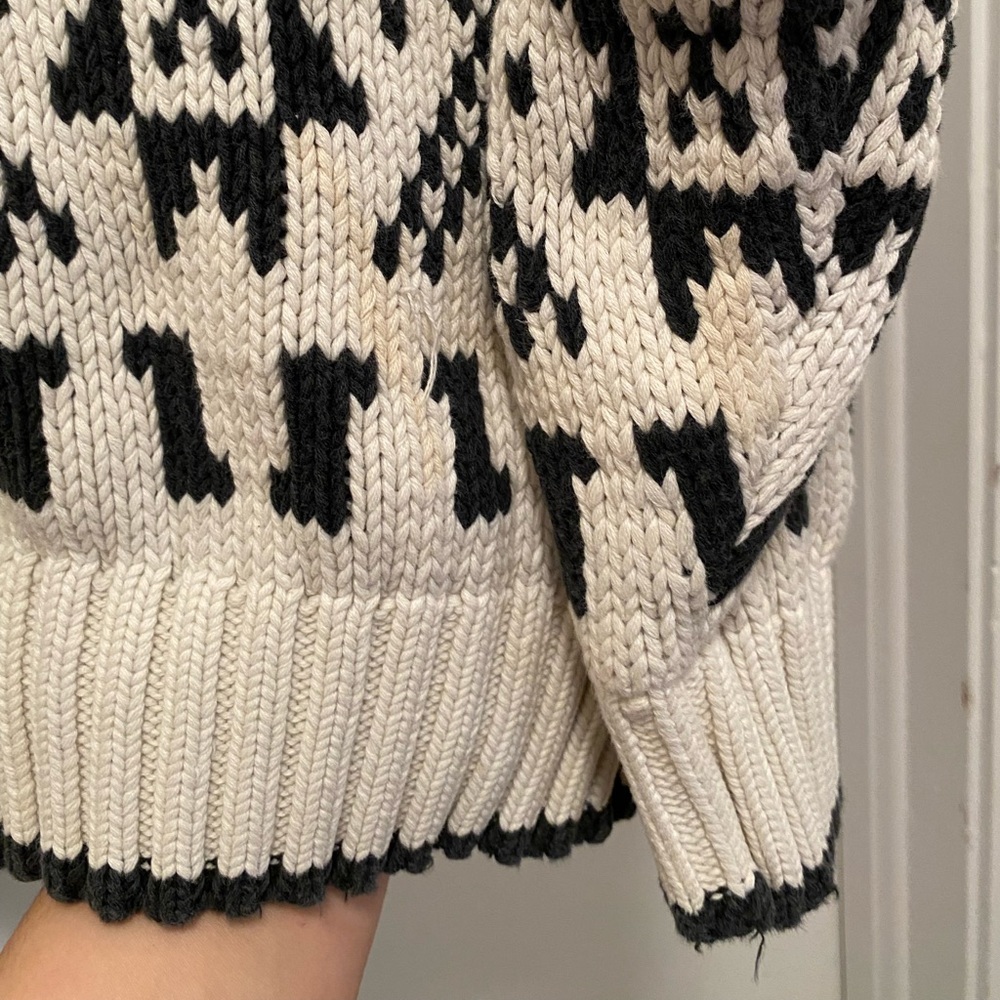 Vintage 90s GAP Fair Isle Crewneck Sweater men’s size medium grandpa fisherman - Picture 7 of 7